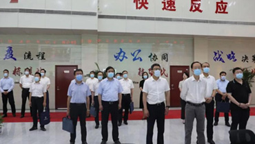 市人大常委會黨組書記、主任韓金峰到公司調(diào)研